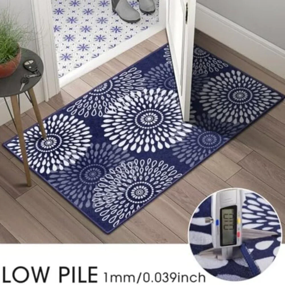 New 2 x 3 Entryway Rug, Non-Slip Washable Hallway Runner Rug for Kitchen Rooms